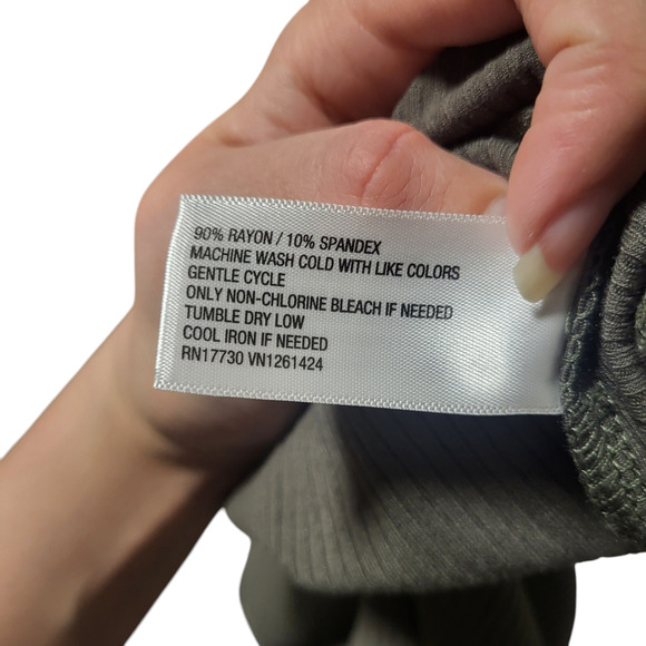 NWT Wild Fable green long sleeve top, size xxl - Picture 3 of 7